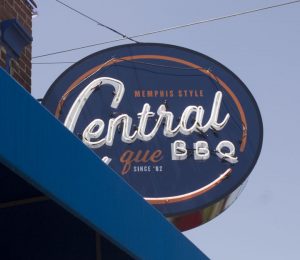 Central BBQ Sign